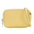 Camera Bag, &pound;320, Handbags, Yellow, Leather, Front view